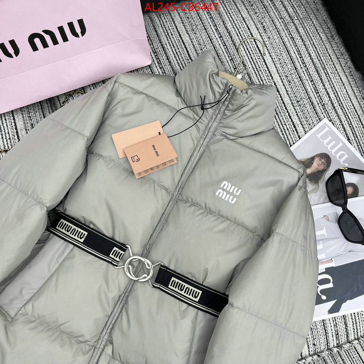 Down jacket Women-Miu Miu replica 2024 perfect luxury ID: CB6447 $: 245USD