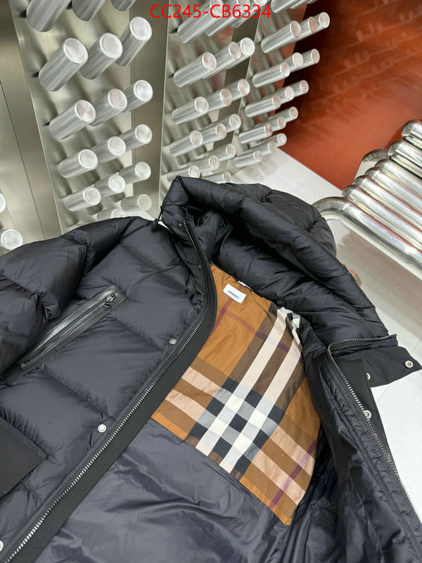 Down jacket Men-Burberry 7 star replica ID: CB6334 $: 345USD