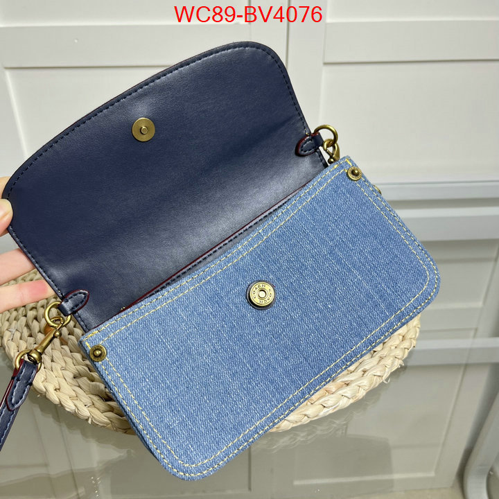 Coach Bags(4A)-Crossbody- buy 1:1 ID: BV4076 $: 89USD,