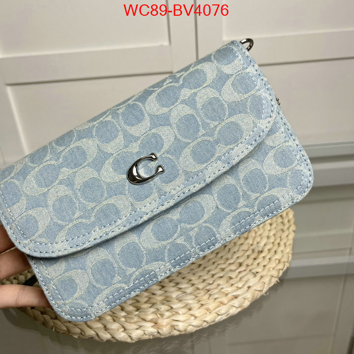 Coach Bags(4A)-Crossbody- buy 1:1 ID: BV4076 $: 89USD,