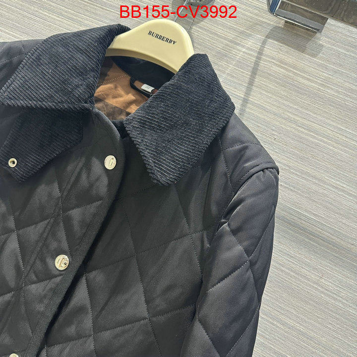 Down jacket Women-Burberry luxury fake ID: CV3992 $: 155USD