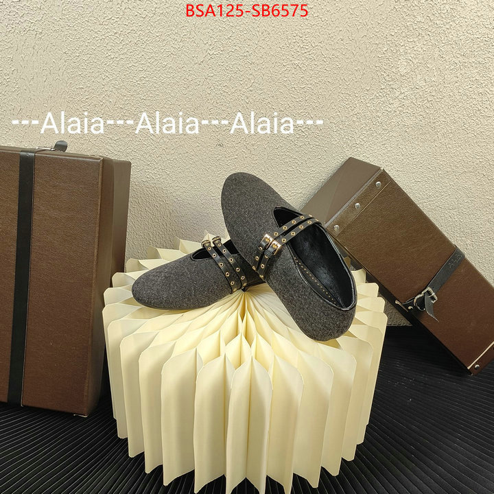 Women Shoes-ALAIA buy cheap ID: SB6575 $: 125USD