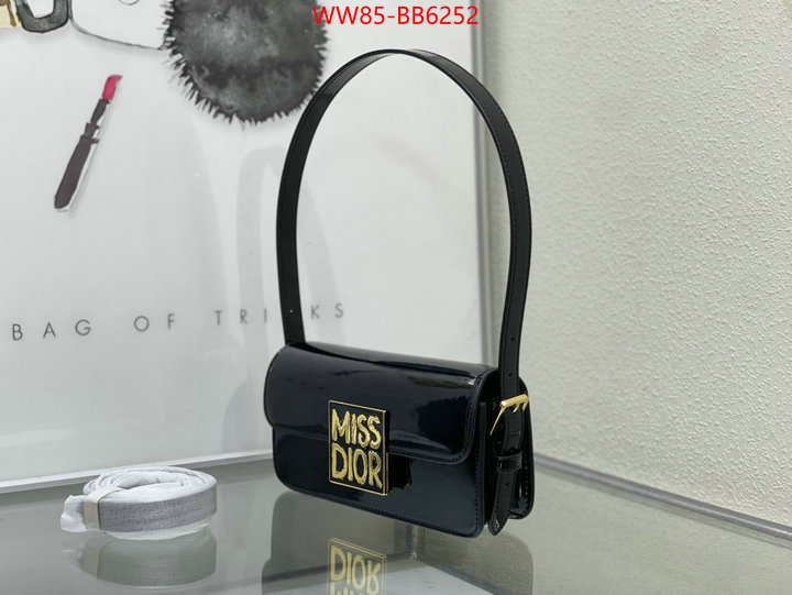 Dior Bags(4A)-Crossbody- designer wholesale replica ID: BB6252 $: 85USD,