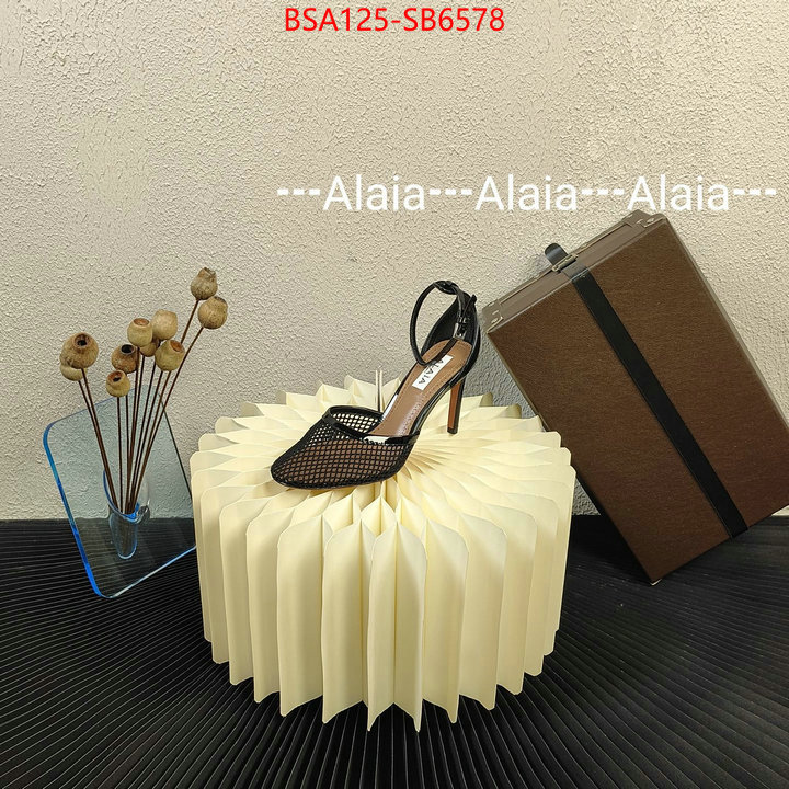 Women Shoes-ALAIA top 1:1 replica ID: SB6578 $: 125USD