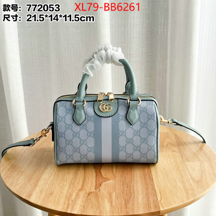 Gucci Bags(4A)-Crossbody- shop the best high authentic quality replica ID: BB6261 $: 79USD,