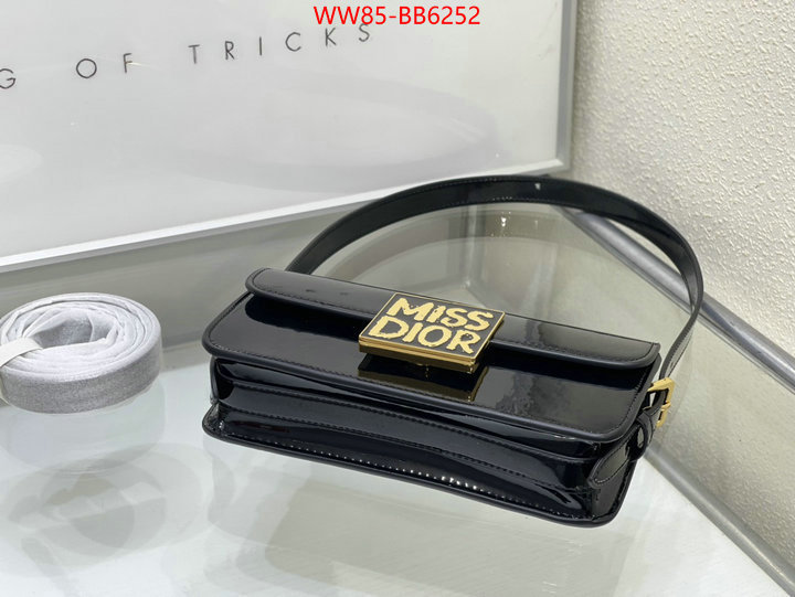 Dior Bags(4A)-Crossbody- designer wholesale replica ID: BB6252 $: 85USD,