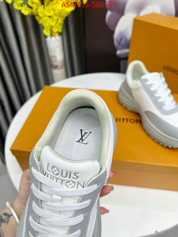 Men Shoes-LV replica aaaaa+ designer ID: SB6569 $: 155USD