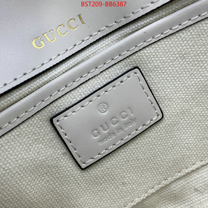 Gucci Bags(TOP)-Horsebit- designer high replica ID: BB6387 $: 209USD,