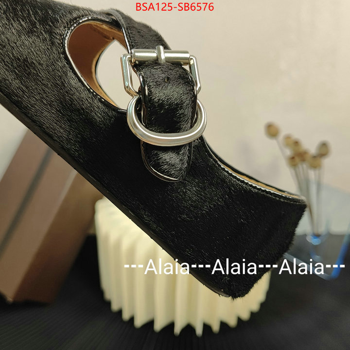 Women Shoes-ALAIA wholesale 2024 replica ID: SB6576 $: 125USD