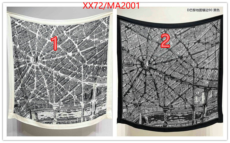 Scarf-Dior from china 2024 ID: MA2001 $: 72USD