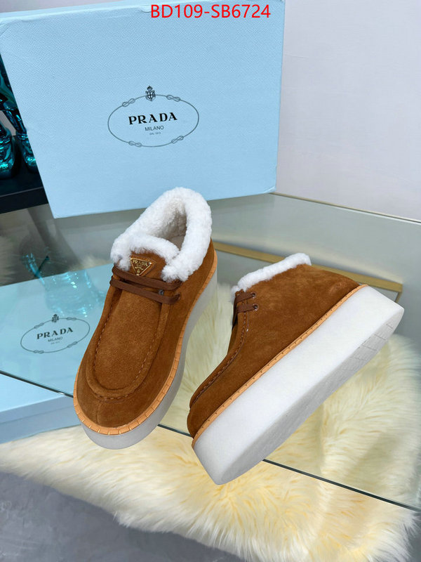 Women Shoes-Prada where quality designer replica ID: SB6724 $: 109USD