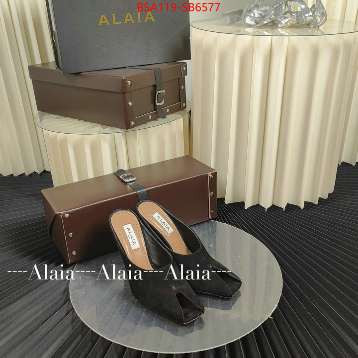 Women Shoes-ALAIA perfect quality ID: SB6577 $: 119USD