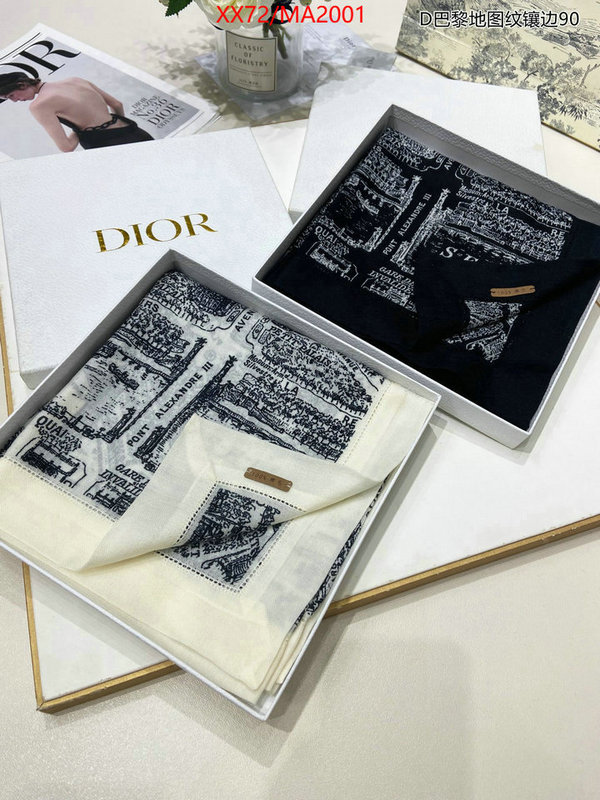 Scarf-Dior from china 2024 ID: MA2001 $: 72USD