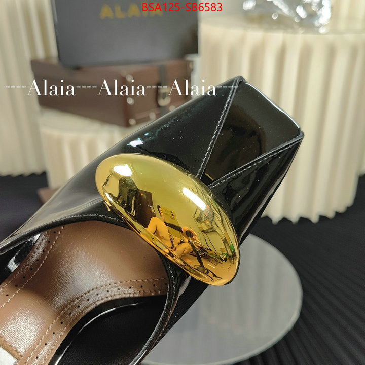 Women Shoes-ALAIA luxury 7 star replica ID: SB6583 $: 125USD