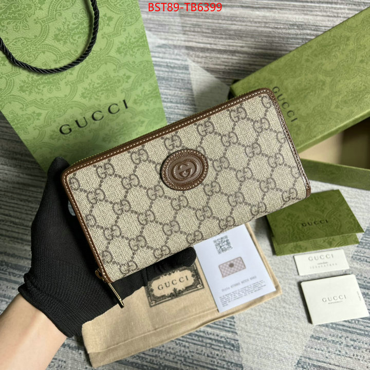 Gucci Bags(TOP)-Wallet- high quality online ID: TB6399 $: 89USD,