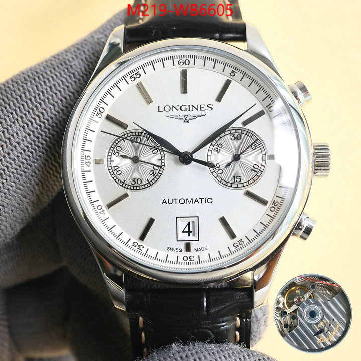 Watch(TOP)-Longines 1:1 clone ID: WB6605 $: 219USD