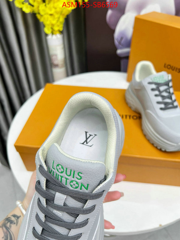 Men Shoes-LV replica aaaaa+ designer ID: SB6569 $: 155USD