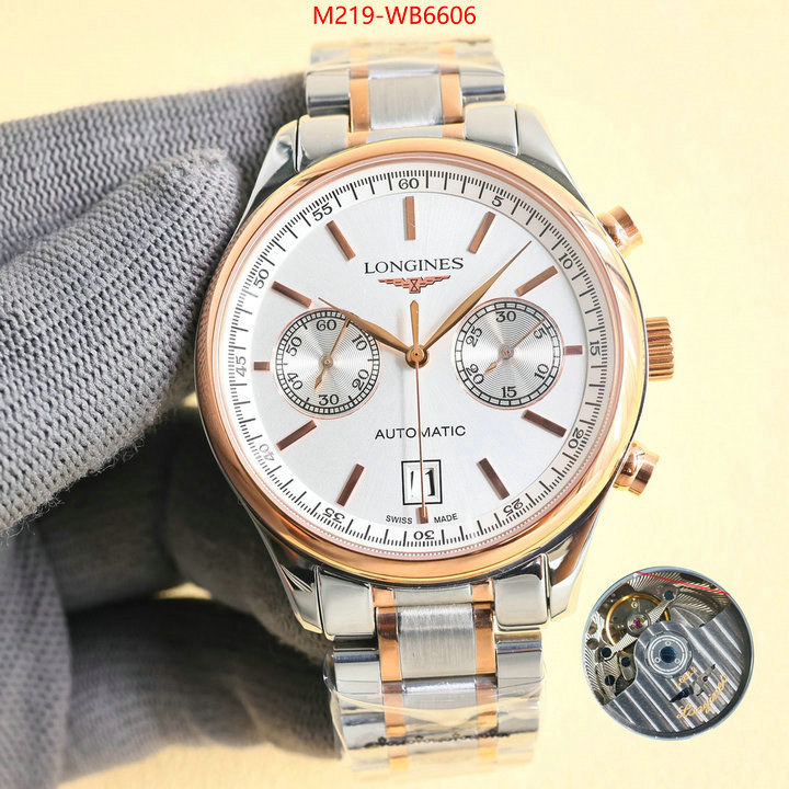 Watch(TOP)-Longines top 1:1 replica ID: WB6606 $: 219USD