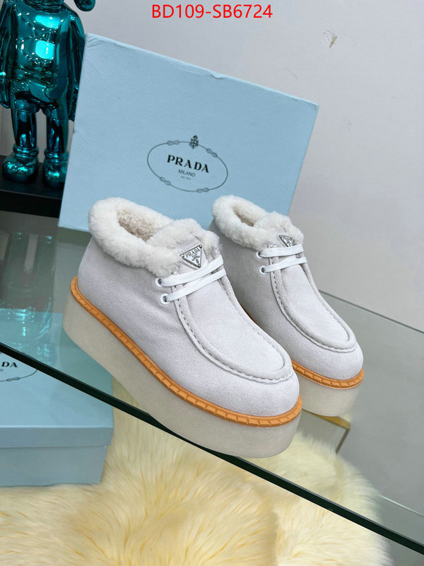 Women Shoes-Prada where quality designer replica ID: SB6724 $: 109USD