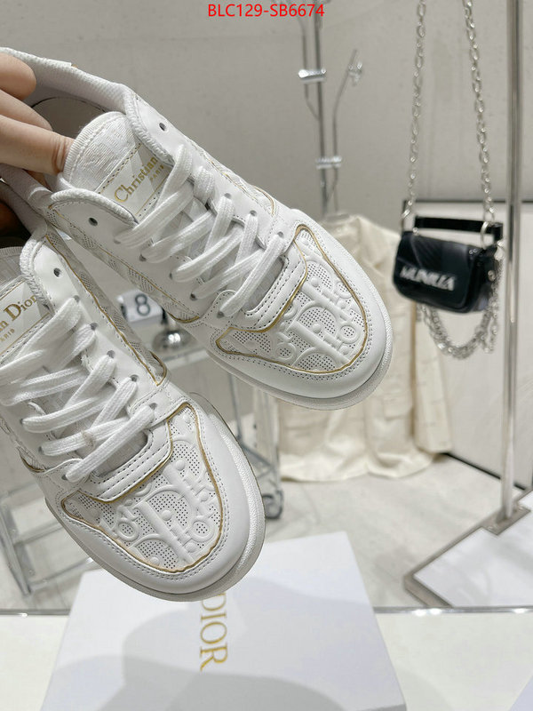 Women Shoes-Dior buy best quality replica ID: SB6674 $: 129USD