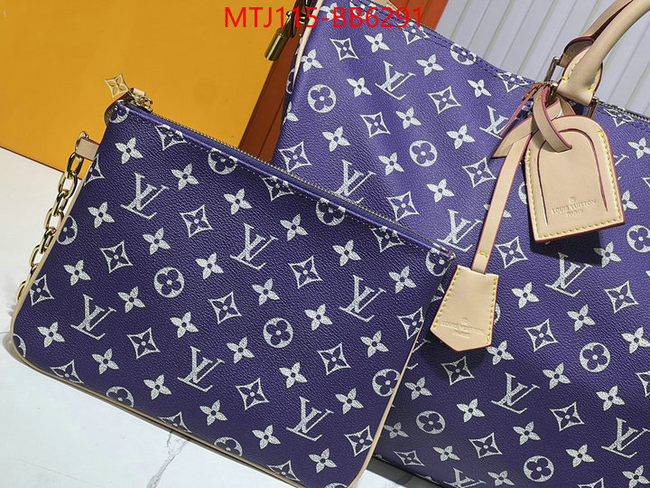 LV Bags(4A)-Keepall BandouliRe 45-50- online sale ID: BB6291 $: 115USD,