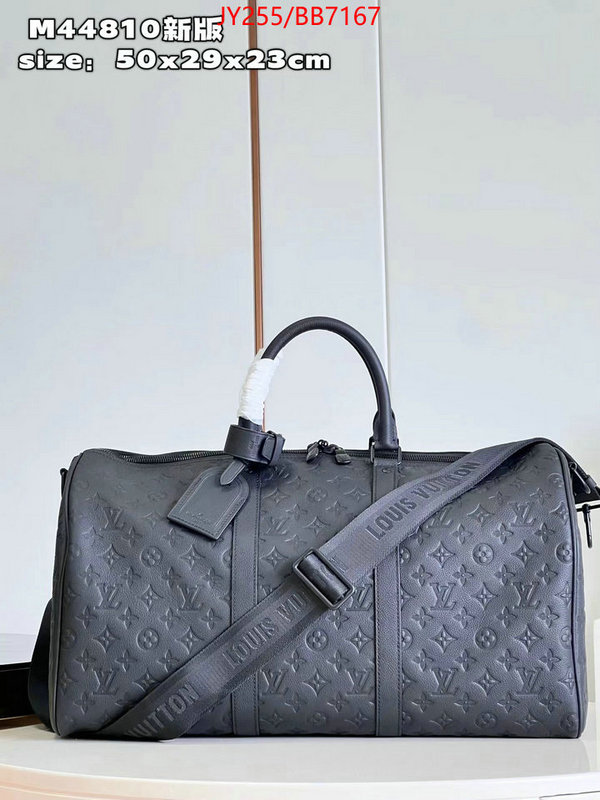 LV Bags(TOP)-Keepall BandouliRe 45-50- what best designer replicas ID: BB7167 $: 255USD,