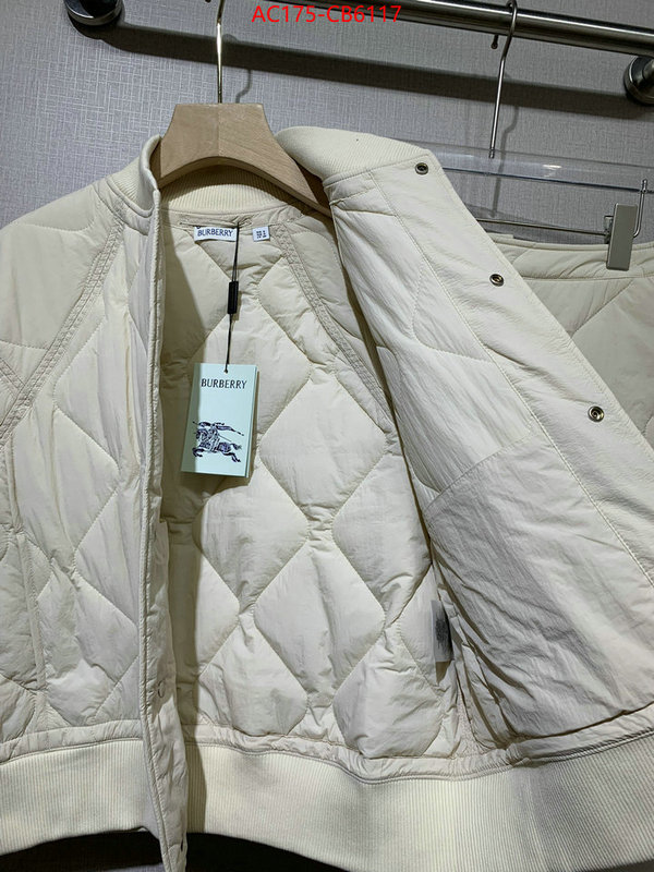 Down jacket Women-Burberry shop the best high authentic quality replica ID: CB6117 $: 175USD