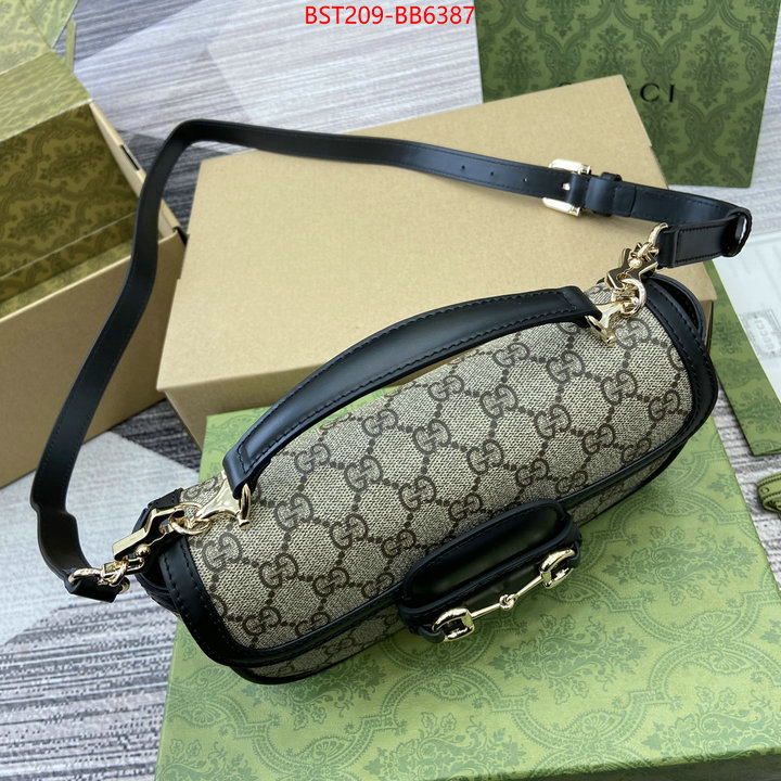 Gucci Bags(TOP)-Horsebit- designer high replica ID: BB6387 $: 209USD,