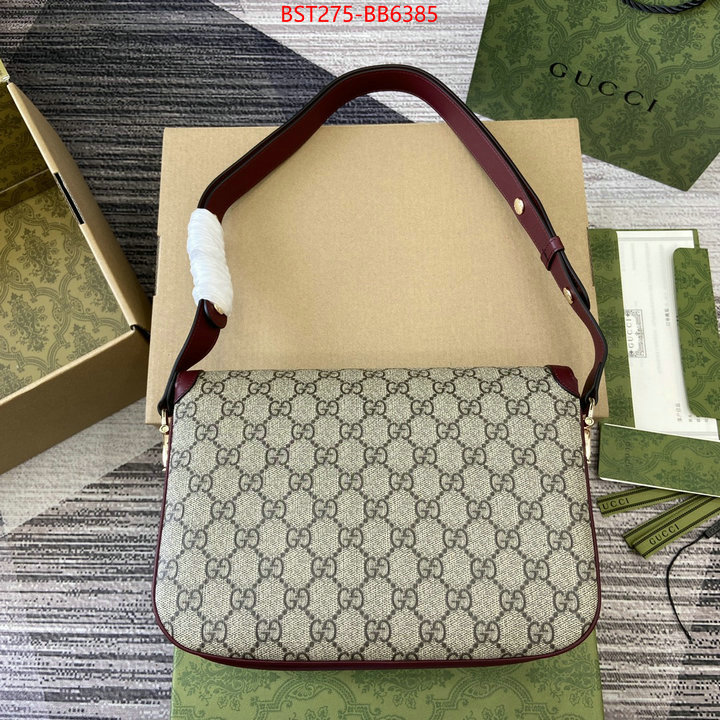 Gucci Bags(TOP)-Horsebit- replica 1:1 high quality ID: BB6385 $: 275USD,