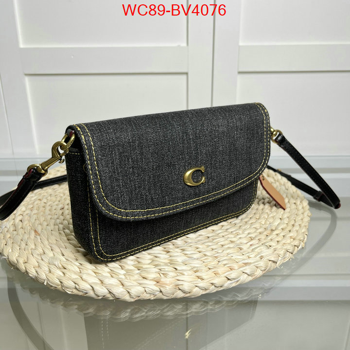 Coach Bags(4A)-Crossbody- buy 1:1 ID: BV4076 $: 89USD,