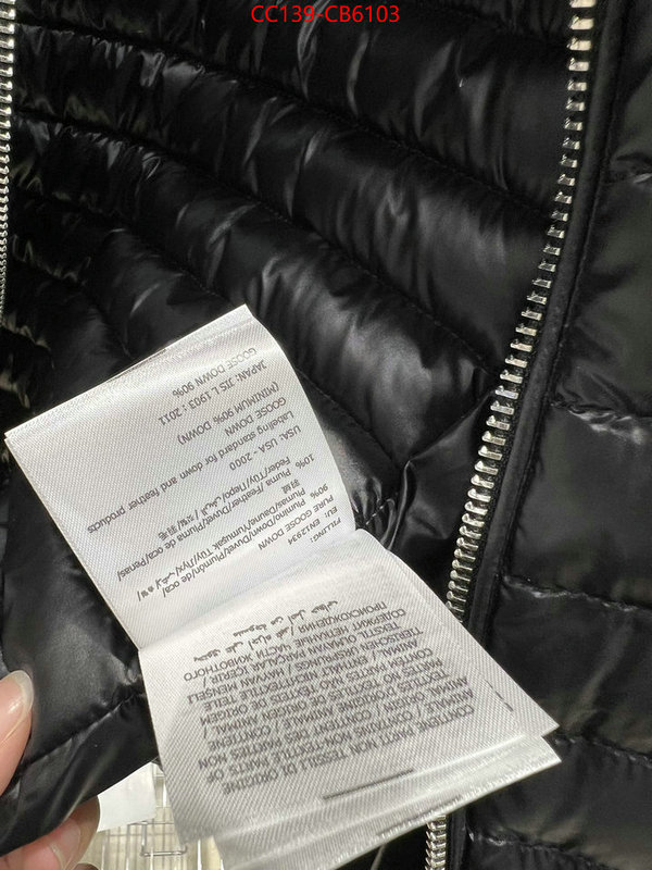 Down jacket Women-Monmouth fake aaaaa ID: CB6103 $: 139USD