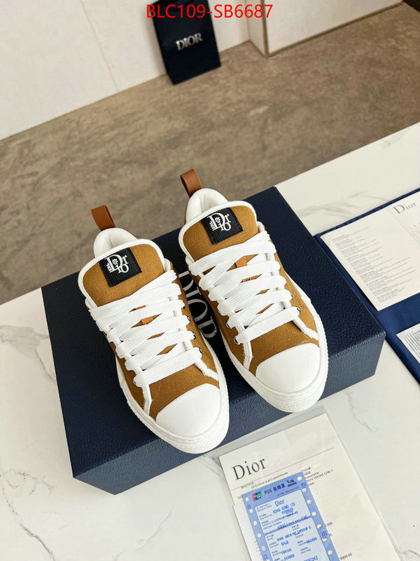 Men shoes-Dior replica 2024 perfect luxury ID: SB6687 $: 109USD