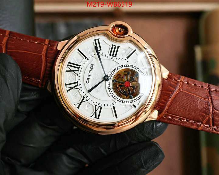 Watch(TOP)-Cartier best wholesale replica ID: WB6519 $: 219USD