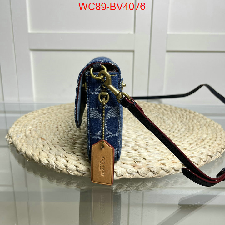 Coach Bags(4A)-Crossbody- buy 1:1 ID: BV4076 $: 89USD,