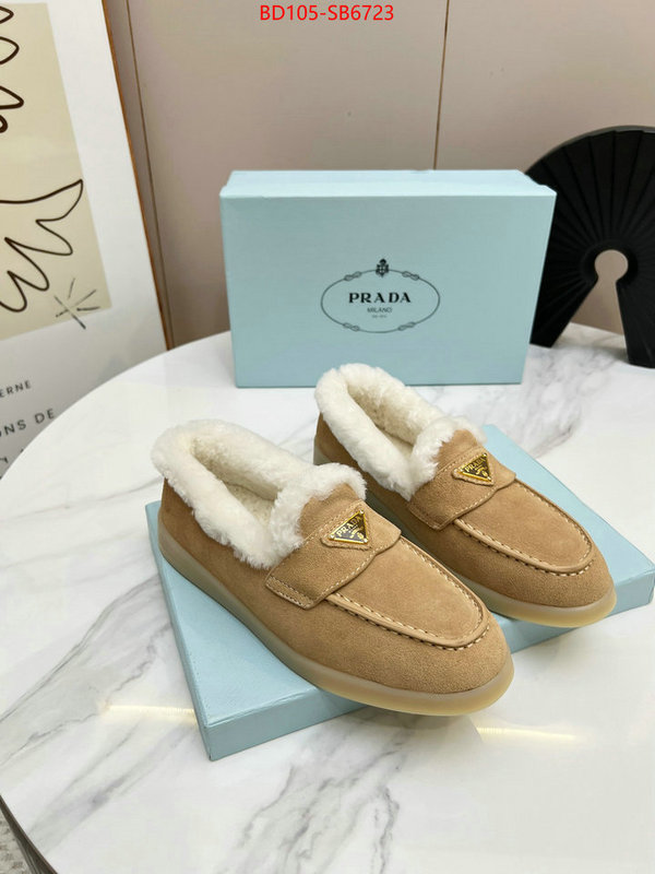 Women Shoes-Prada fake high quality ID: SB6723 $: 105USD