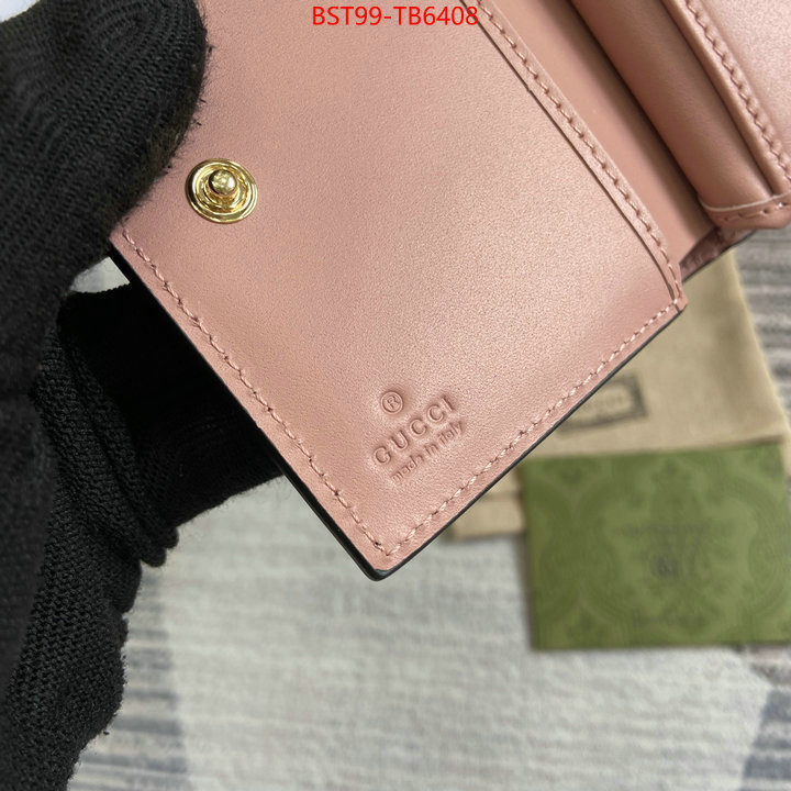 Gucci Bags(TOP)-Wallet- outlet sale store ID: TB6408 $: 99USD,