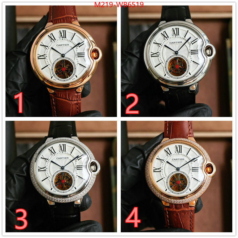 Watch(TOP)-Cartier best wholesale replica ID: WB6519 $: 219USD