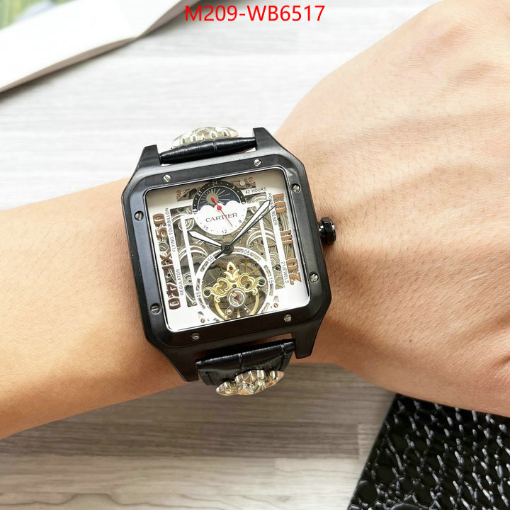 Watch(TOP)-Cartier shop cheap high quality 1:1 replica ID: WB6517 $: 209USD