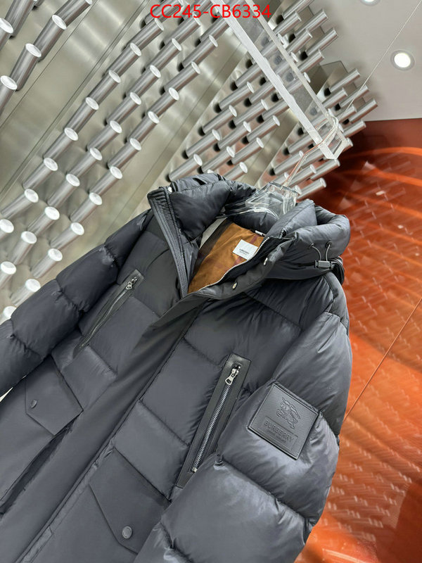 Down jacket Men-Burberry 7 star replica ID: CB6334 $: 345USD