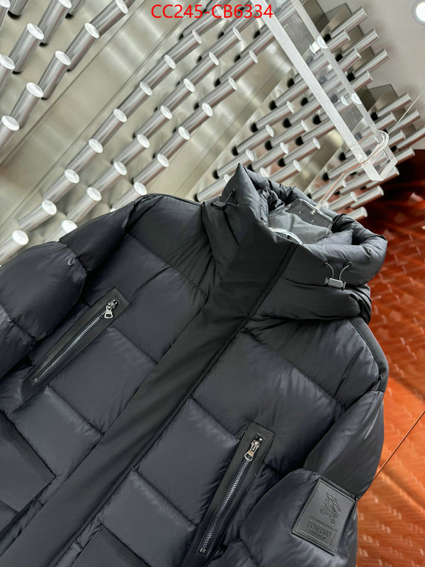 Down jacket Men-Burberry 7 star replica ID: CB6334 $: 345USD