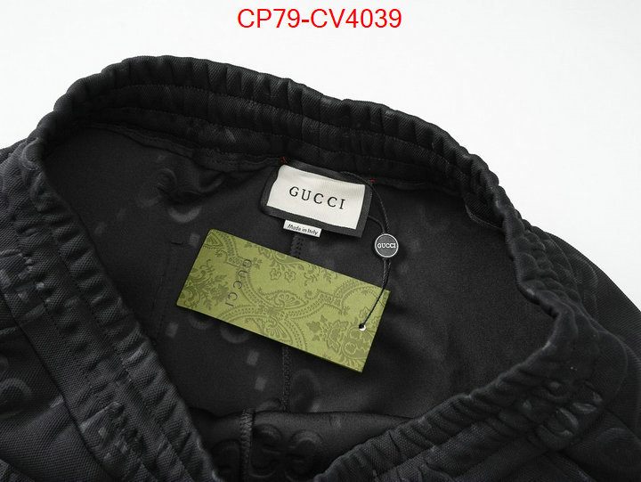 Clothing-Gucci 2024 aaaaa replica 1st copy ID: CV4039 $: 79USD