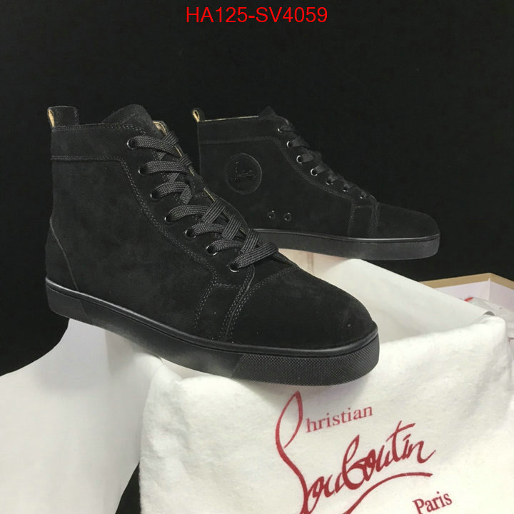 Women Shoes-Christian Louboutin aaaaa+ replica designer ID: SV4059