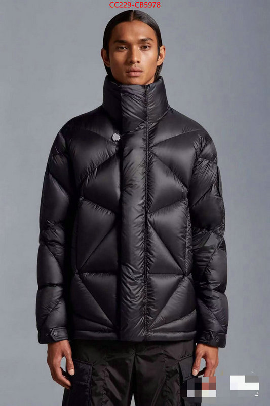 Down jacket Men-Monmouth replica aaaaa designer ID: CB5978 $: 229USD