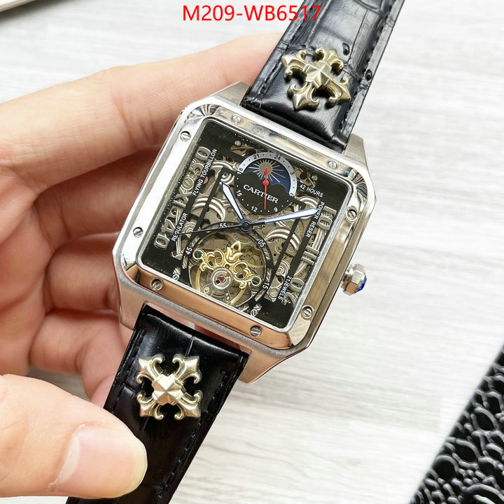 Watch(TOP)-Cartier shop cheap high quality 1:1 replica ID: WB6517 $: 209USD