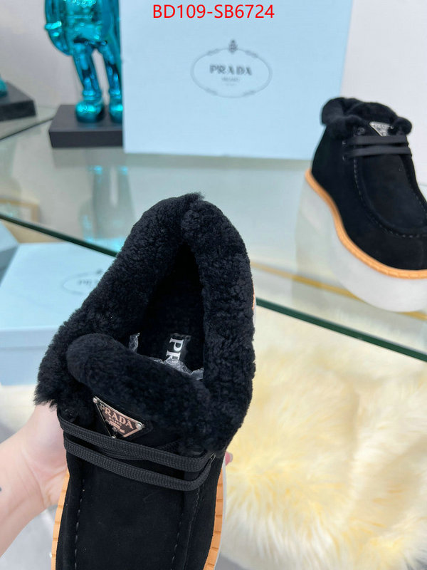 Women Shoes-Prada where quality designer replica ID: SB6724 $: 109USD