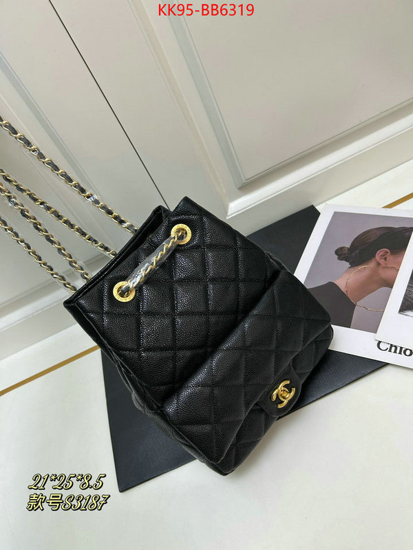 Chanel Bags(4A)-Backpack- counter quality ID: BB6319 $: 95USD,