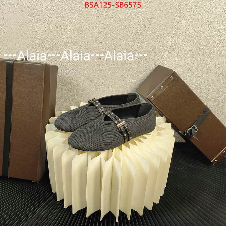 Women Shoes-ALAIA buy cheap ID: SB6575 $: 125USD