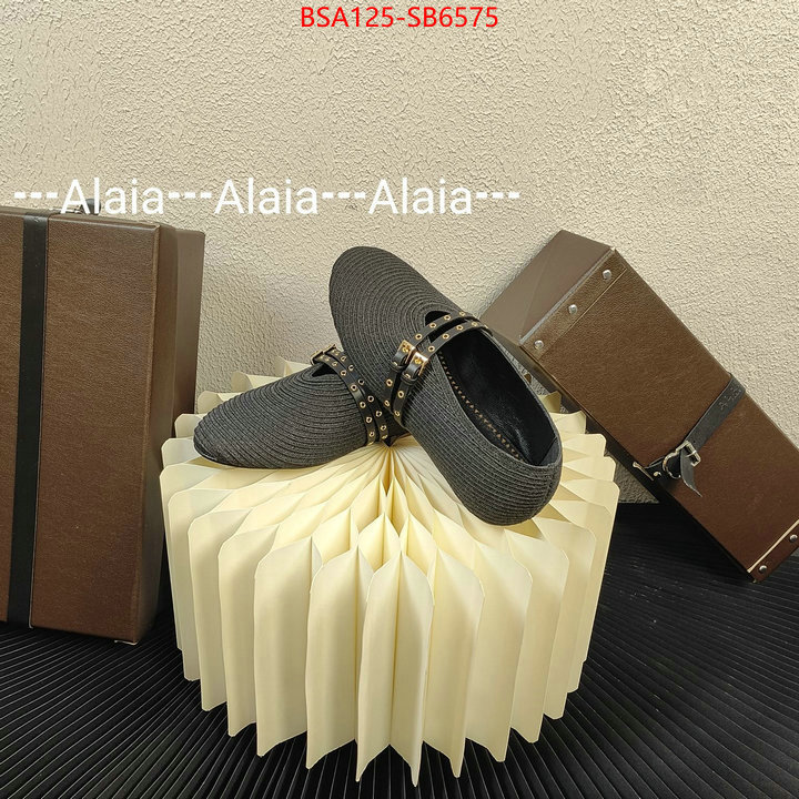 Women Shoes-ALAIA buy cheap ID: SB6575 $: 125USD