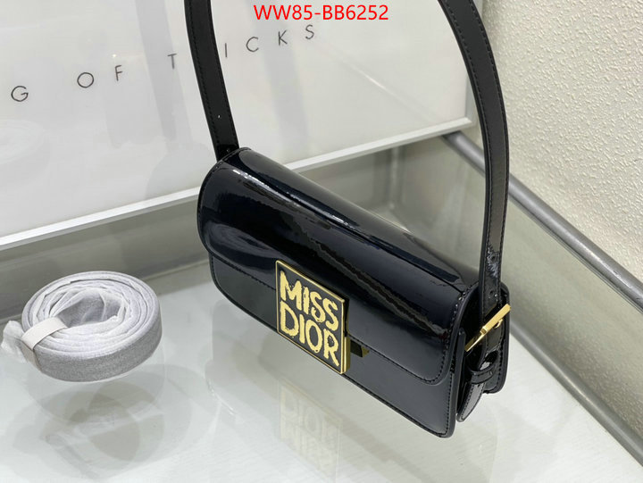 Dior Bags(4A)-Crossbody- designer wholesale replica ID: BB6252 $: 85USD,