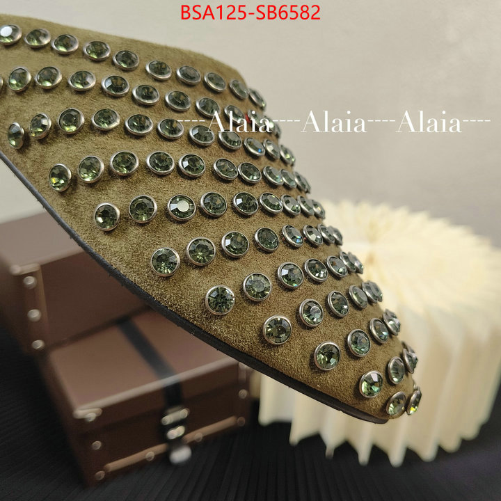 Women Shoes-ALAIA the highest quality fake ID: SB6582 $: 125USD